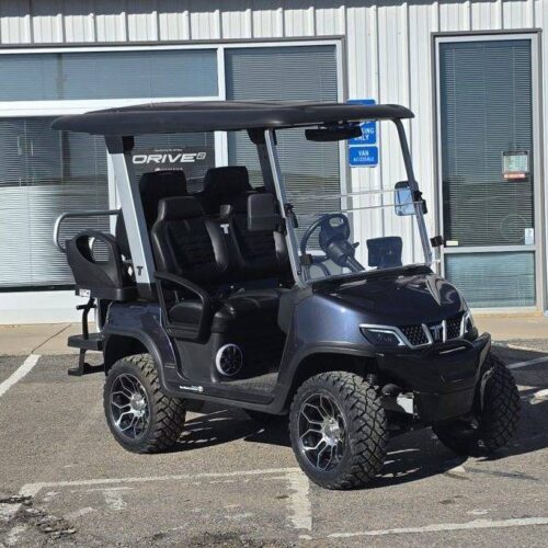 2025 Tara Explorer 2+2 Arctic Grey | Masek Rocky Mountain Golf Cars