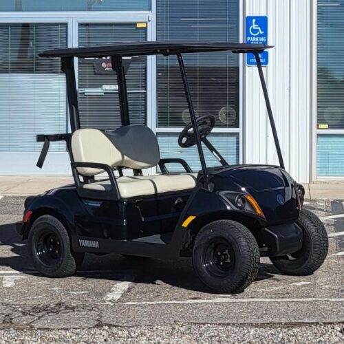 2025 Yamaha Drive2 PTV QuieTech Onyx | Masek Rocky Mountain Golf Cars