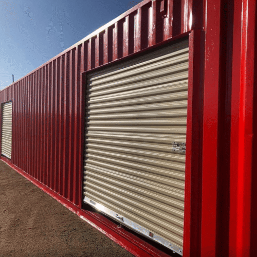 40ft Office & Storage Combo Container
